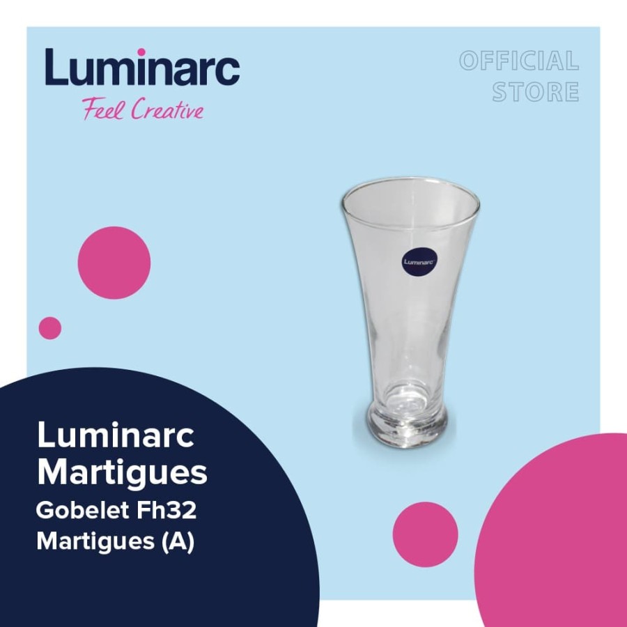 Luminarc Gelas Martigues - Gobelet Fh32 Martigues (A) - Box of 6